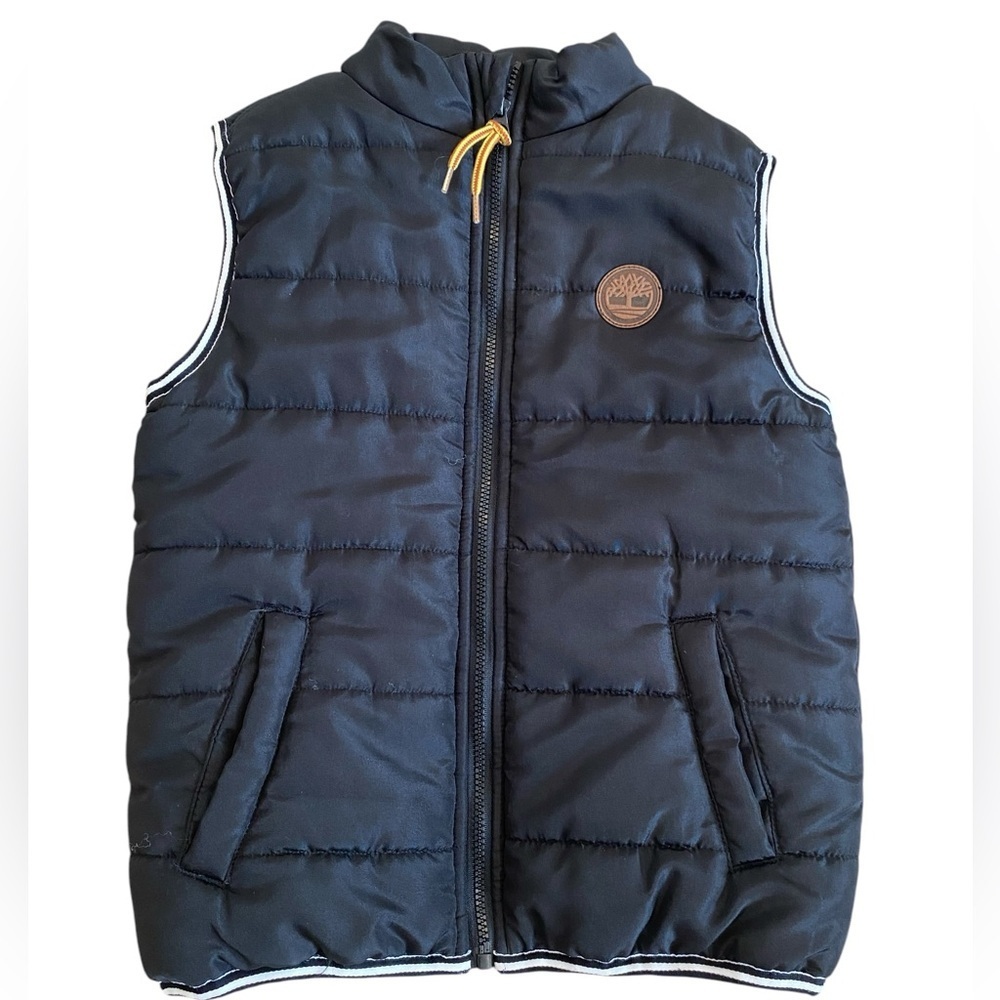 Timberland Kids Toddler Black Puffer Vest